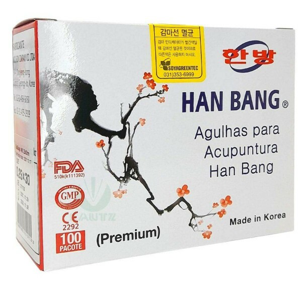 Agulha de Acupuntura blister c/ 1000 unid Han Bang