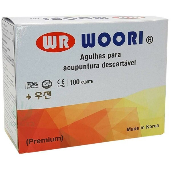 Agulha de Acupuntura blister 1000 unid Woori
