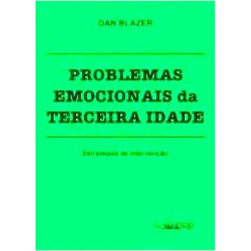 Problemas Emocionais da 3 Idade