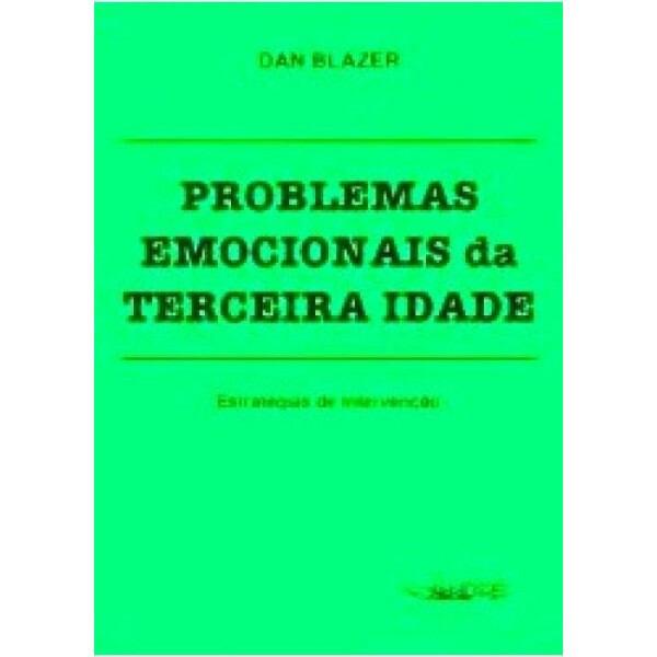 Problemas Emocionais da 3 Idade