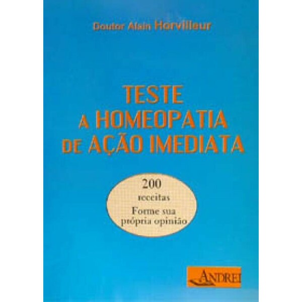 Teste a Homeopatia de A��o Imediata