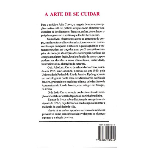 A arte de se cuidar