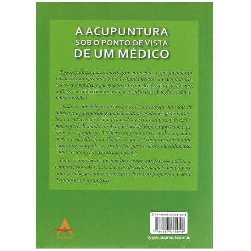 Livro - A Acupuntura Sob o Ponto de Vista de um Mdico