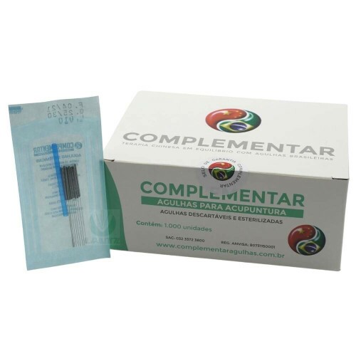 Agulha de Acupuntura c/1000 - Complementar