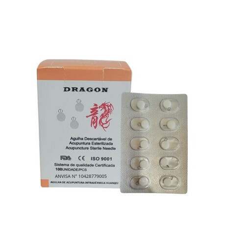 Agulha Intrad�rmica 0,18x3mm cx c/ 100un - Dragon
