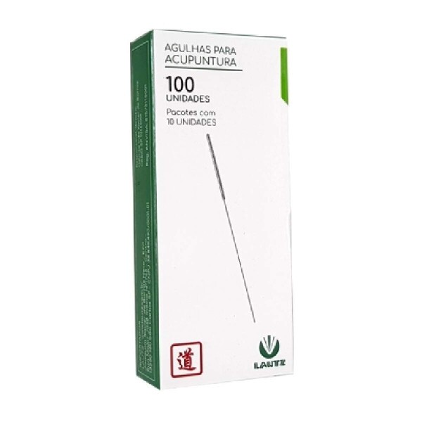 Agulha Acupuntura cx 100 unidades - Lautz