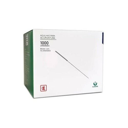 Agulha Acupuntura 1000 und. Blster - Lautz
