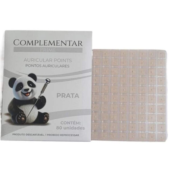 Ponto Prata Micropore (80 pontos) - Complementar Prime