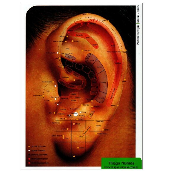 Auriculoterapia - Mapa Chins
