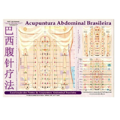 Mapa - Acupuntura Abdominal Brasileira - Prof. Franco J�ji En�moto