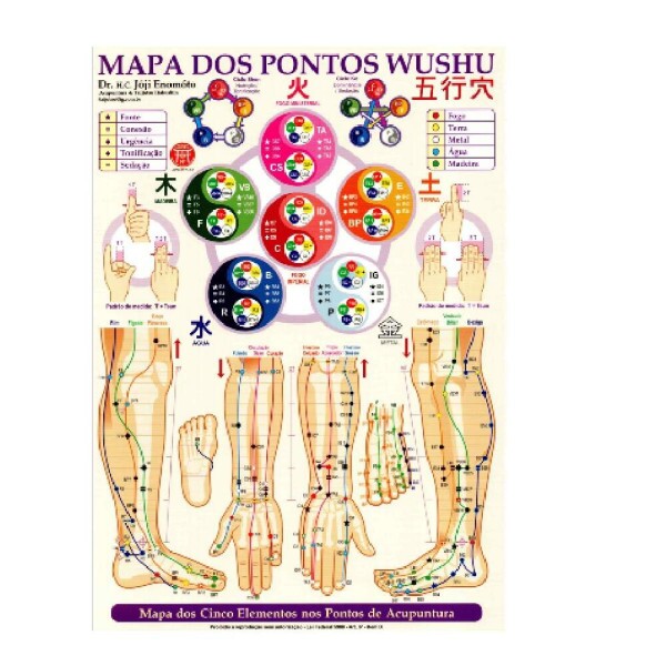 Mapa - Pontos Wushu - Prof�. Franco Joji Enomoto