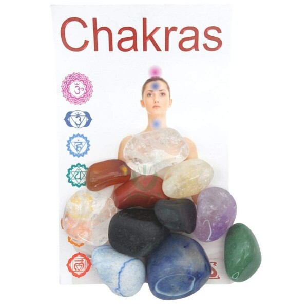Pedras 11 pedras dos Chakras - Zots
