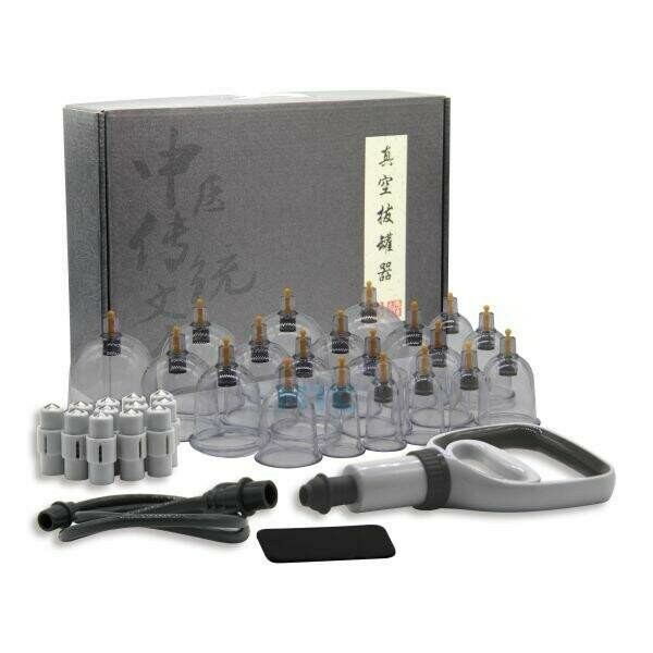 Kit Ventosa c/ 20 copos Acrlico - Gold