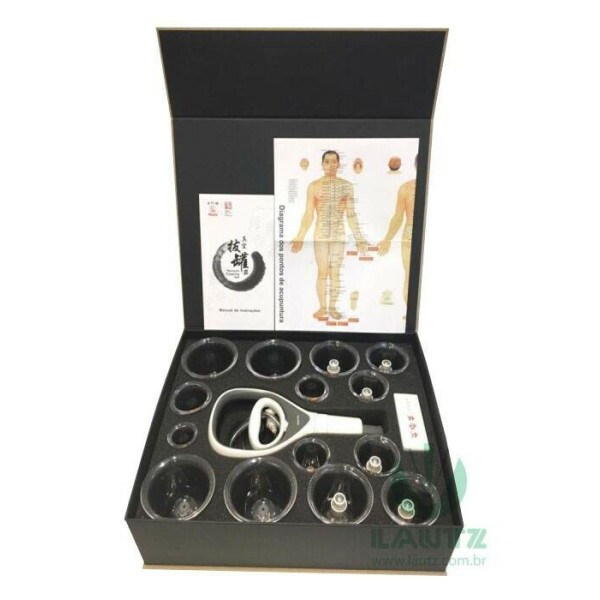 Kit Ventosas c/ 14 Copos - Hwato