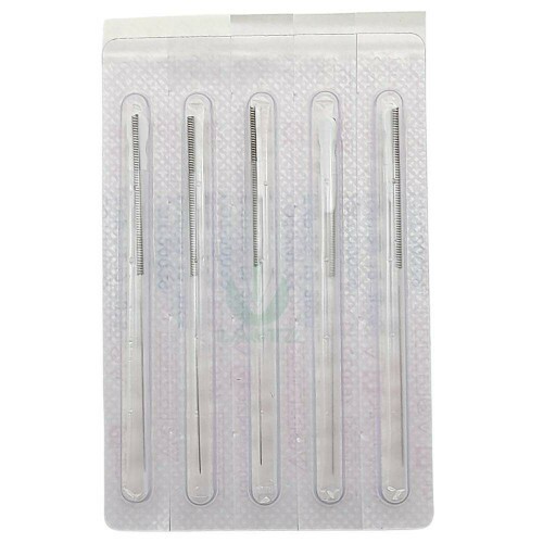 Agulha para Acupuntura Facial 18x8mm cx c/ 100 un QiZhou
