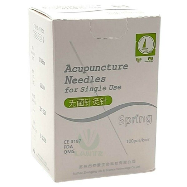 Agulha para Acupuntura Facial 18x8mm cx c/ 100 un QiZhou