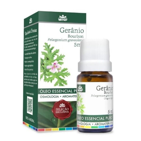 �leo Essencial de Ger�nio Bourbon (Pelargonium Graveolens) - WNF