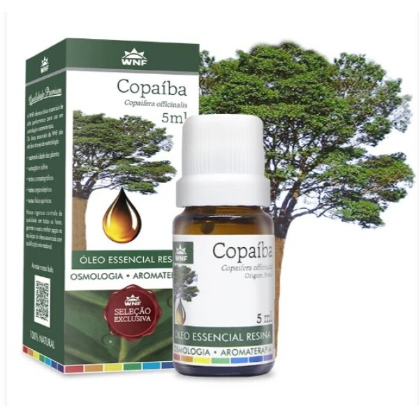 �leo Essencial de Resina de Copa�ba (Copaifera officinnalis) - WNF