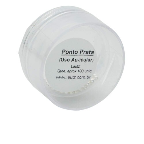 Pote Ponto Esfera Prata
