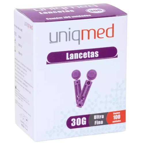 Lancetas - Uniqmed - com 100 un