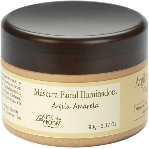 Mascara Facial Iluminadora - Argila Amarela