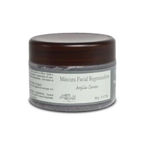 Mascara Facial Regeneradora - Argila Cinza