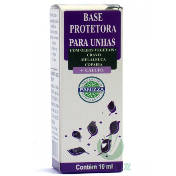 Base Protetora p/ Unhas - Com �leos Vegetais: Cravo, Melaleuca e Copa�ba