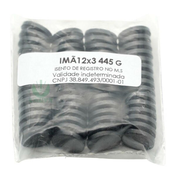 Magneto (im) Acupuntura - 12x3 Mm - 445 Gauss - 60 Unid.