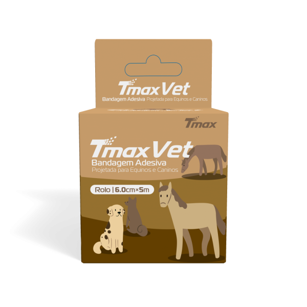 T-Max Bandagem Adesiva Veterinria Bege