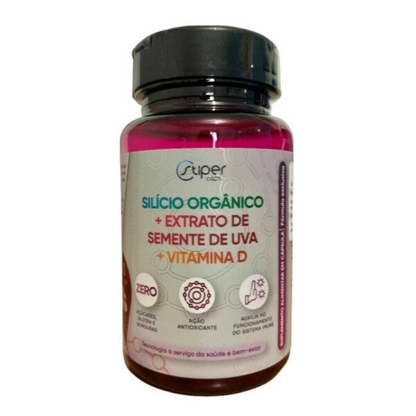StiperCaps - Silcio Orgnico + Ext Semente de Uva (30 Cpsulas)