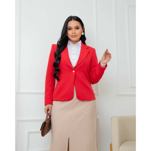 Blazer Julia vermelho