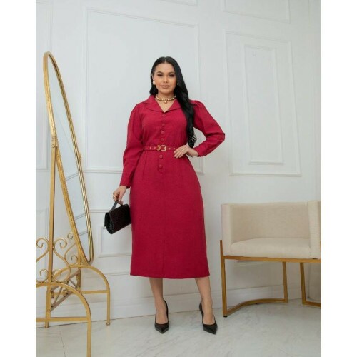 Vestido Liz vinho